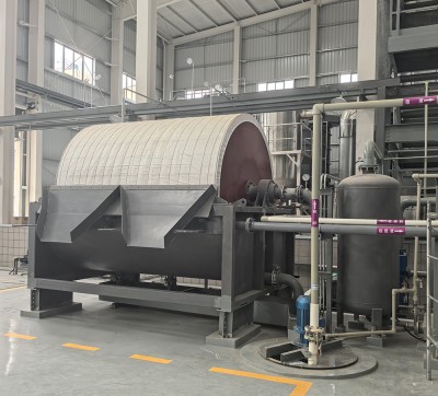 Diskussjoni dwar l-applikazzjoni ta 'filtri tat-tanbur tal-vakwu fil-produzzjoni tal-fluworidu tas-sodju.